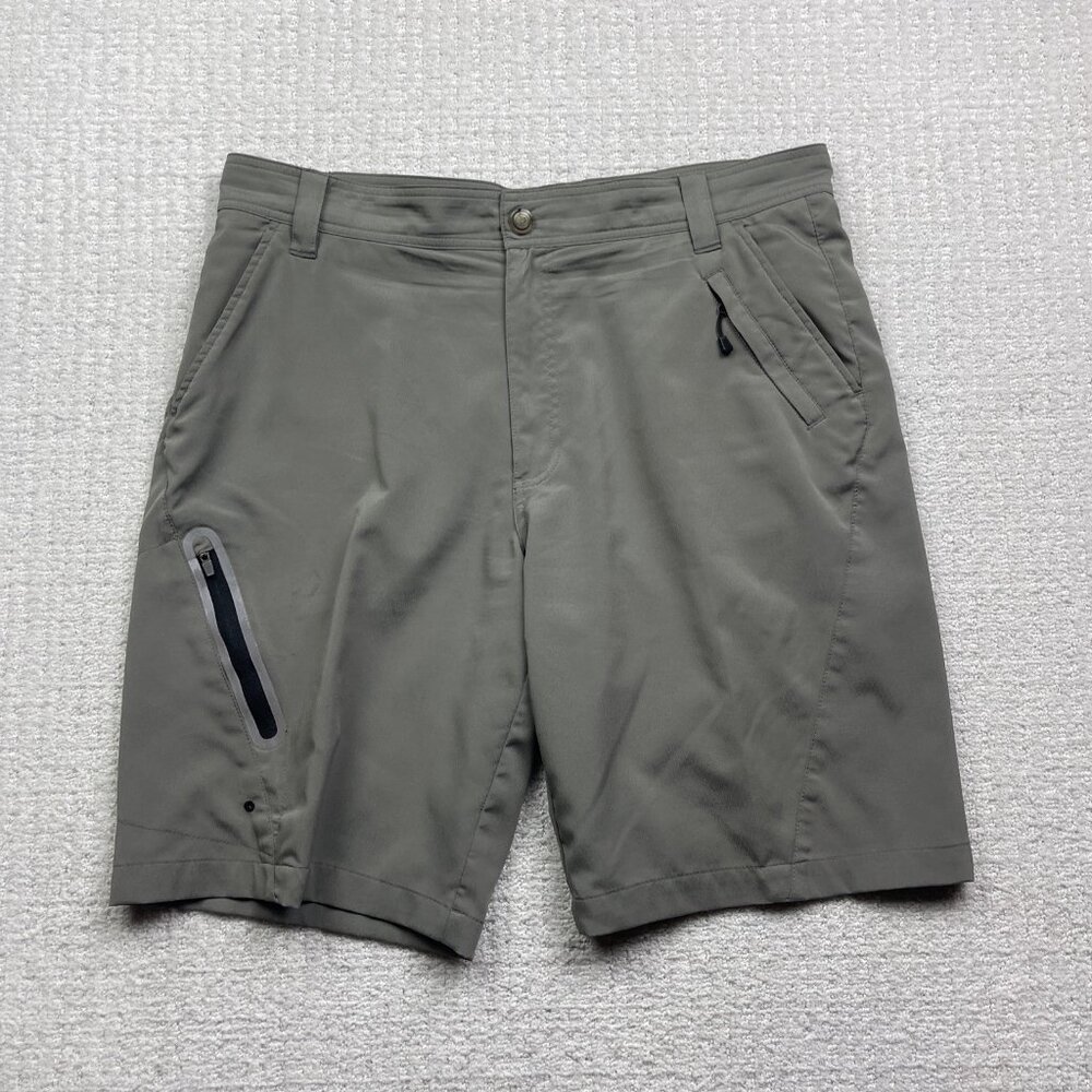 Reel Legends Mens Sz 36 Shorts Performance Clothing Tech Fish Boat Grey Outdoor